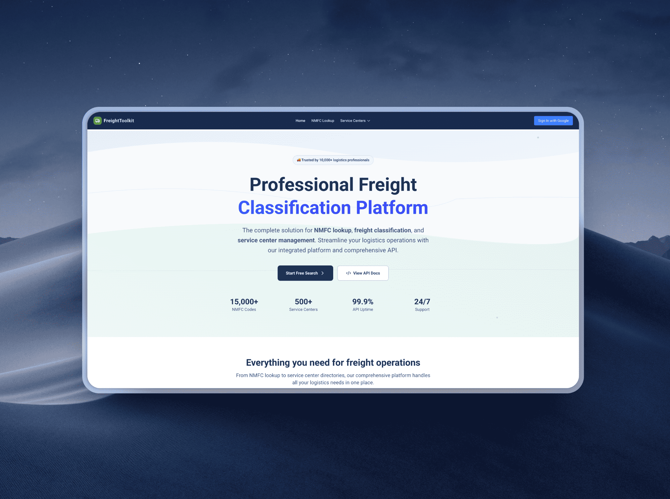 FreightToolkit